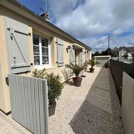 La Maison Sable - Chaleureuse Familiale Avec Jardin-300M De La Plage Ouistreham Exterior foto